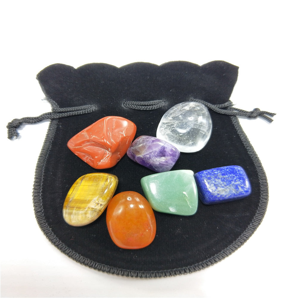 Yoga Energy Stone Seven Color Crystal